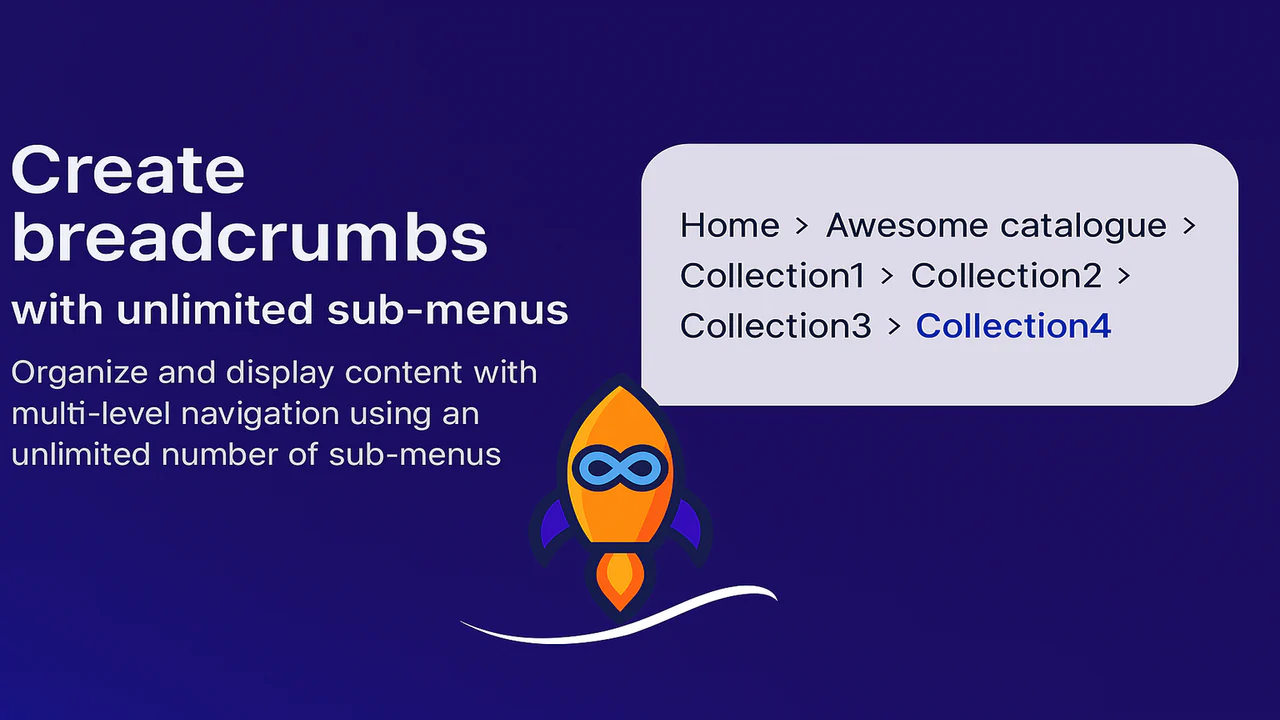 Infinite Menu Breadcrumb