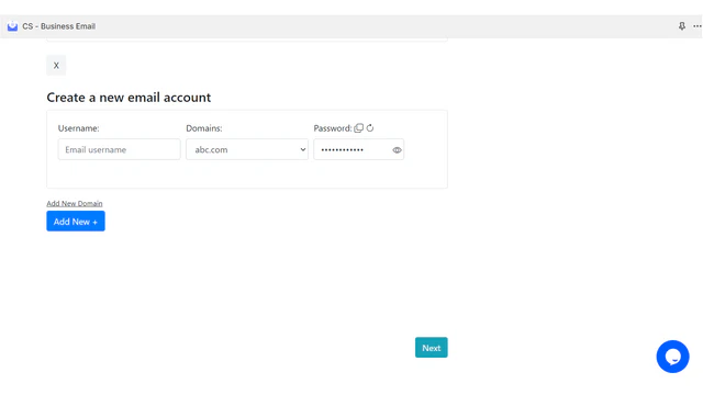 CS ‑ Business Email