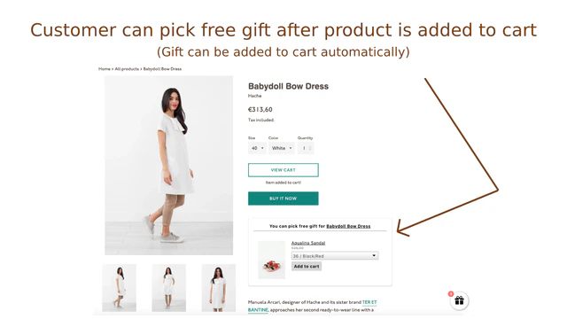Sales Motivator - Free Gifts
