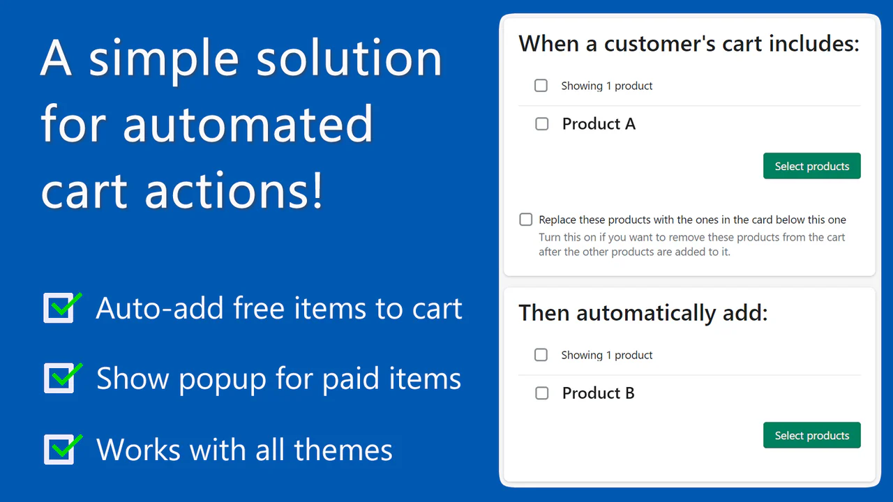 CartBot: Gift with purchase
