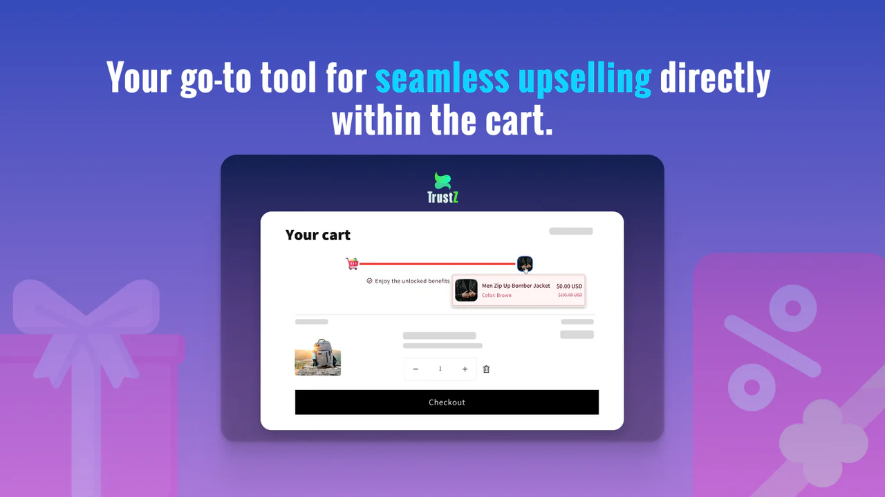 TZ ‑ Free Shipping Cart Upsell