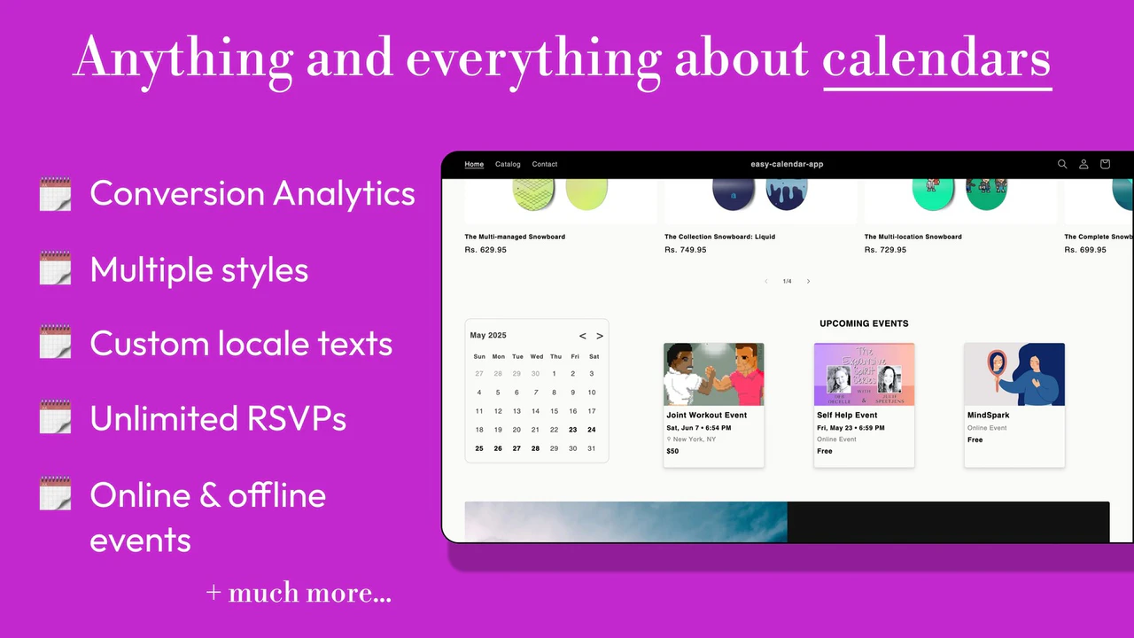 Eventio Calendar App