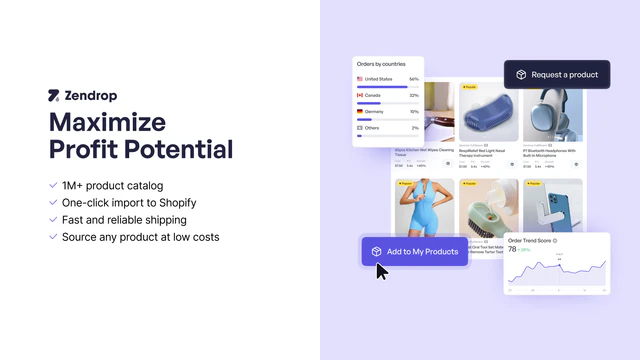 Zendrop ‑ Dropshipping & POD