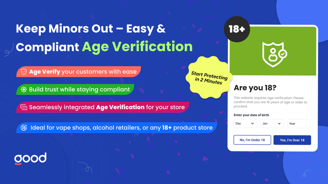 Age Gate:Age Verification 18+