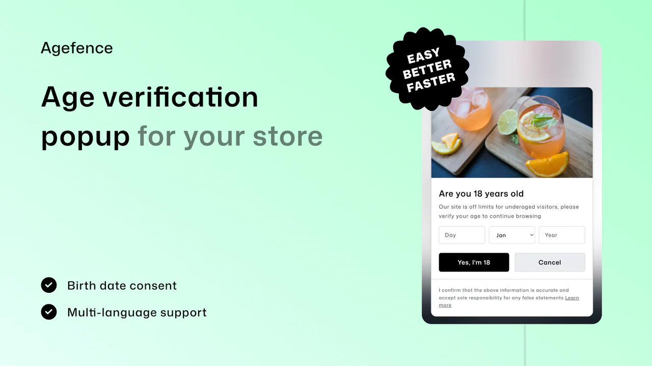 Age Verification — Agefence