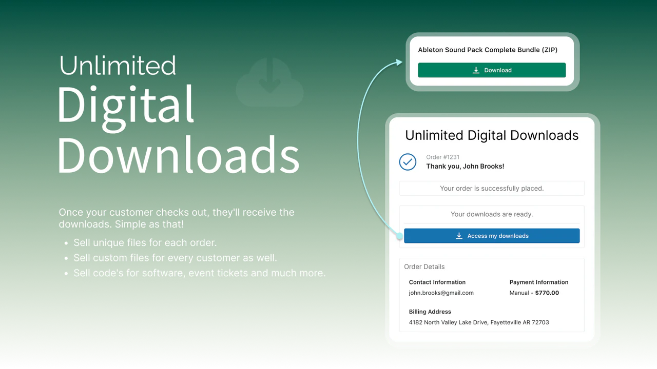 Digital Downloads ‑ MEGA