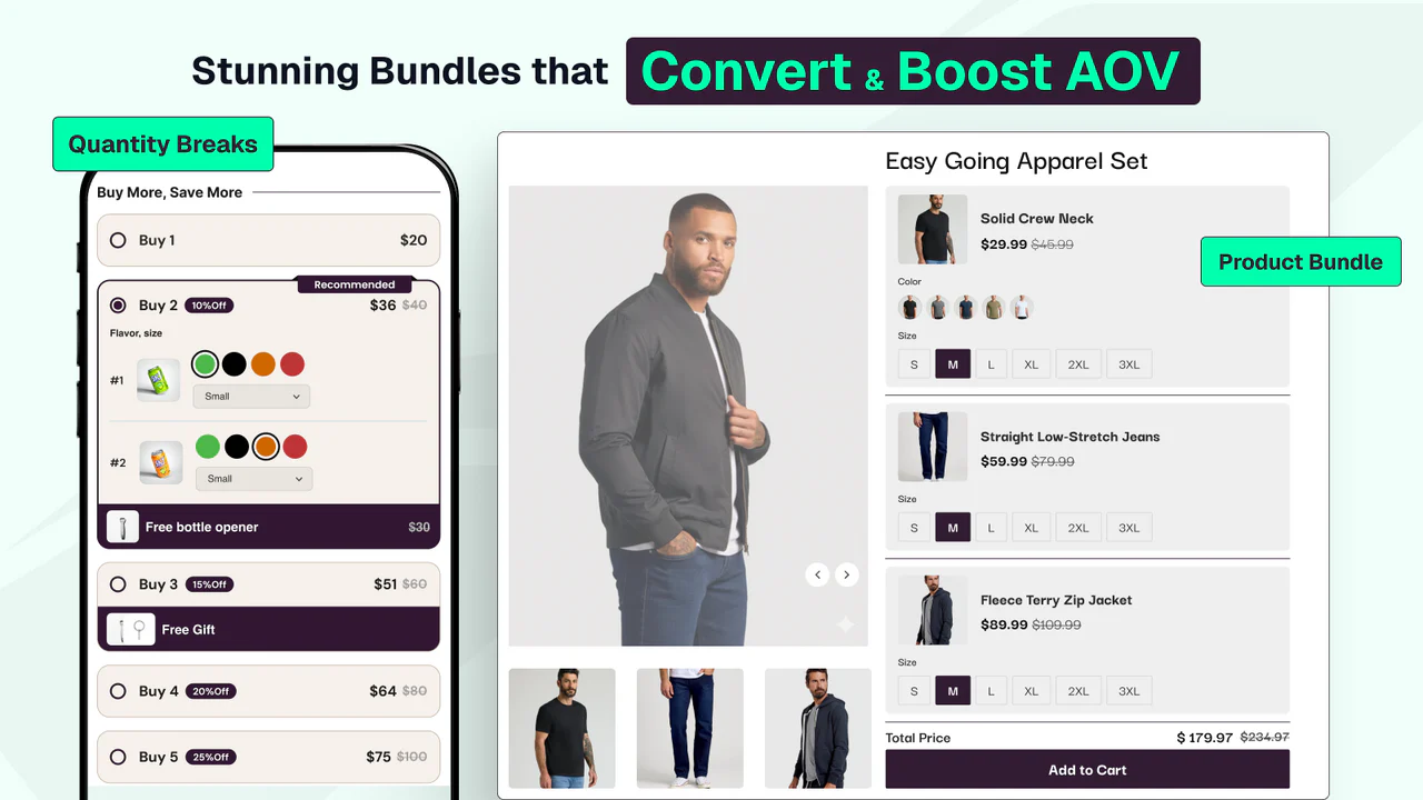 Fly: Bundles & Quantity Breaks
