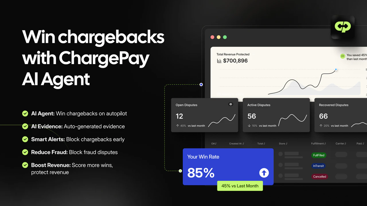 Chargeback Agent ChargePay AI