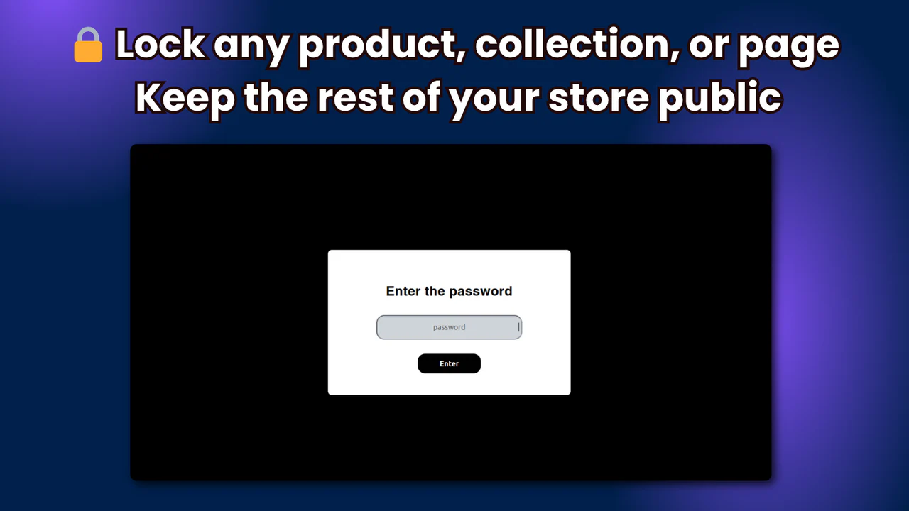 Protexia Password Page