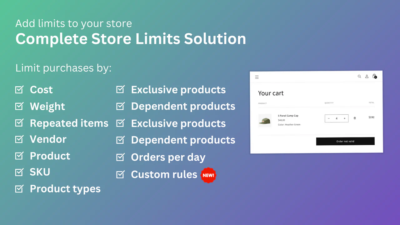 Min&Max Limits by Limitsify