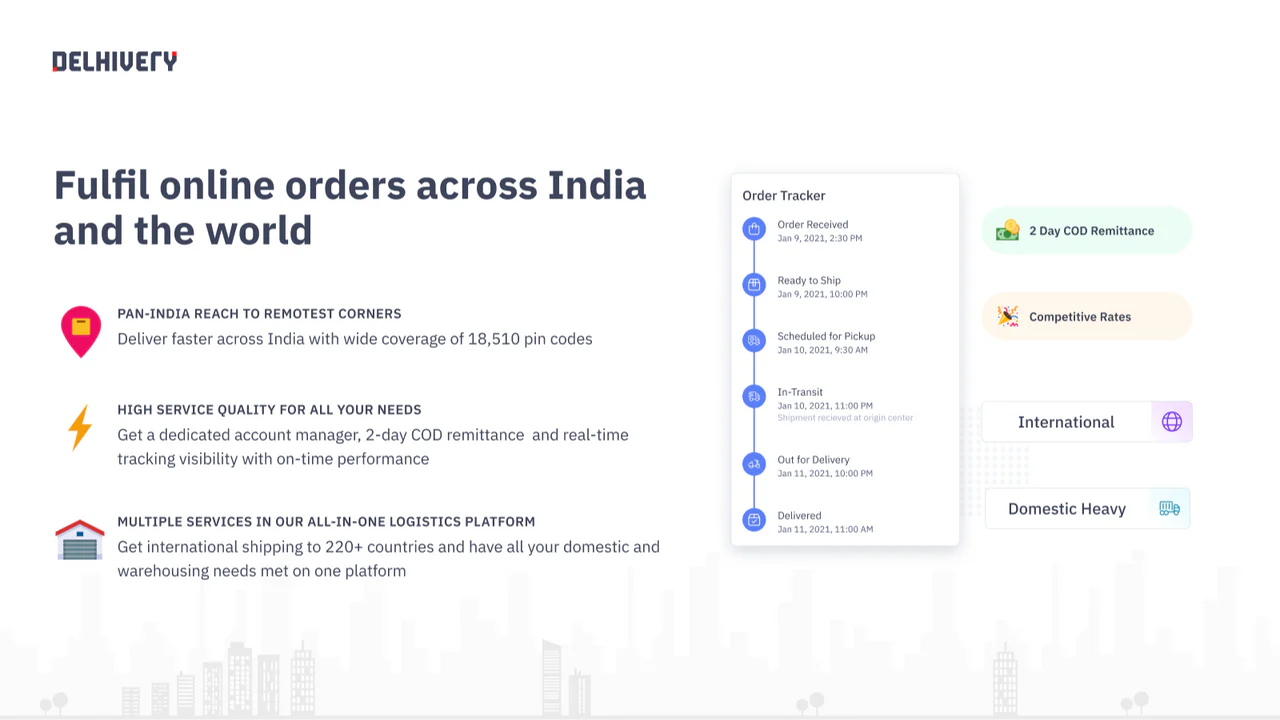 Delhivery - Logistics Platform