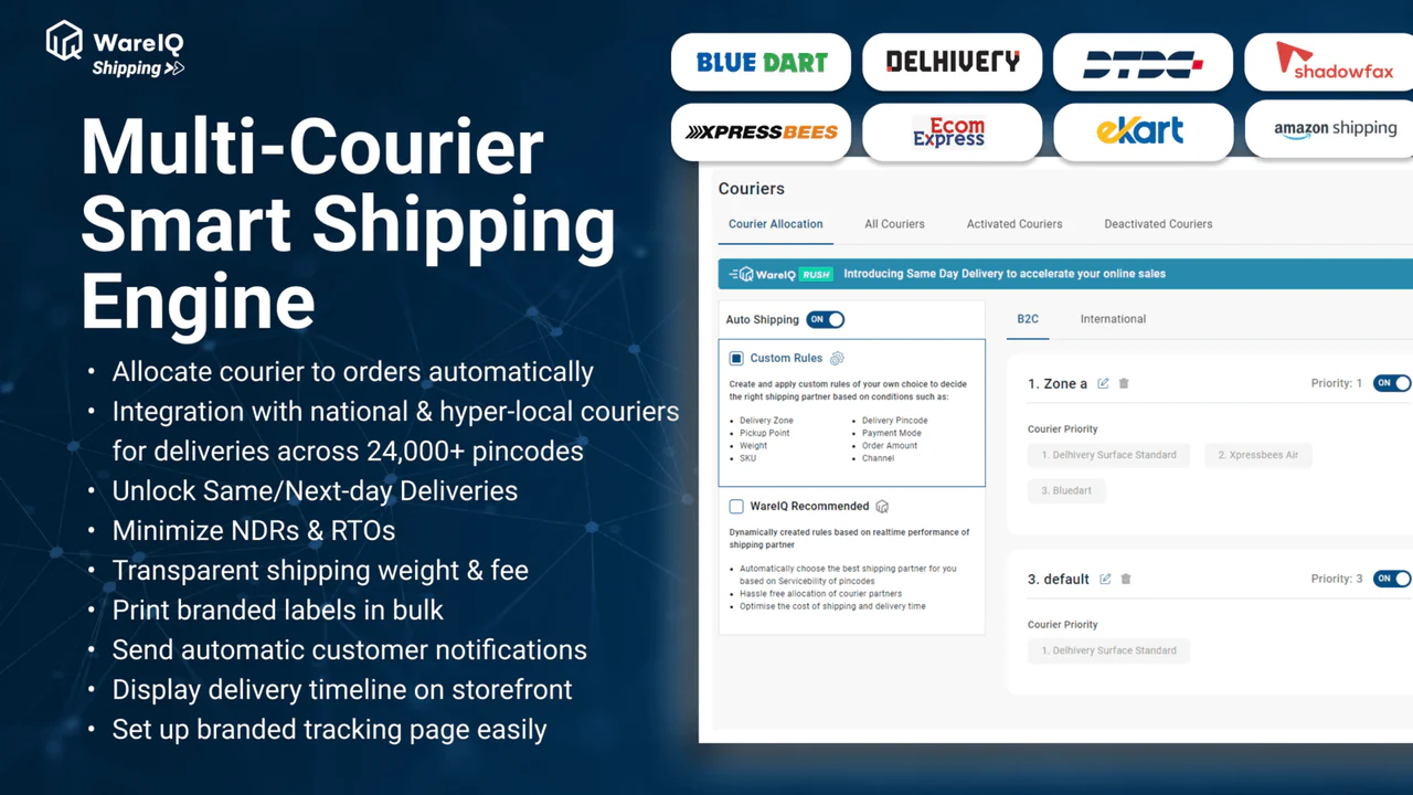 WareIQ - Your Shipping Partner