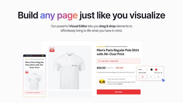 GemPages Landing Page Builder