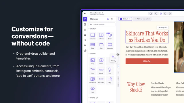 Shogun ‑ Landing Page Builder