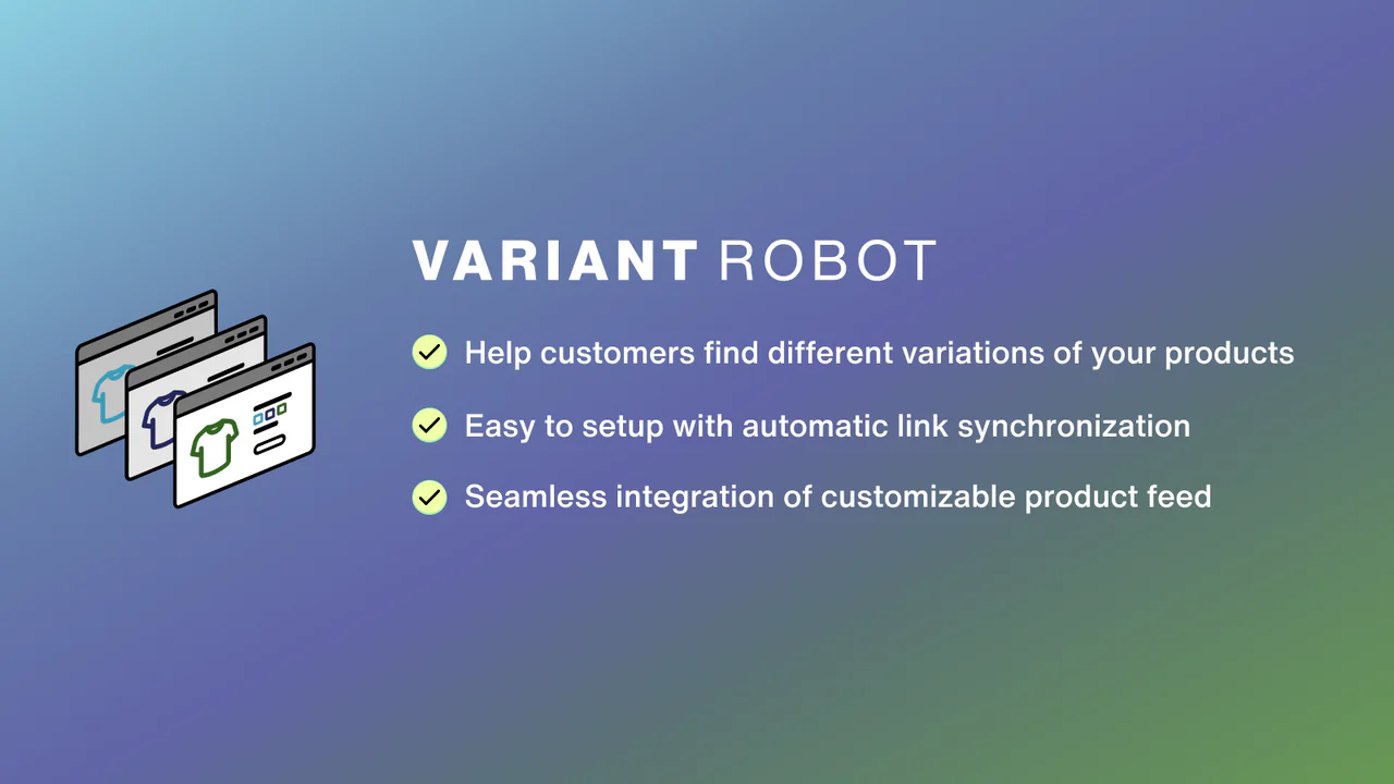 Variant Robot ‑ Product linker