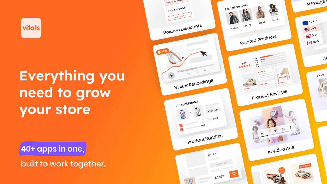 Vitals: Reviews, Bundles & 40+