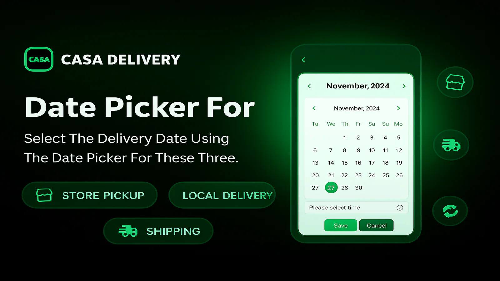 Casa ‑ Estimated Delivery Date