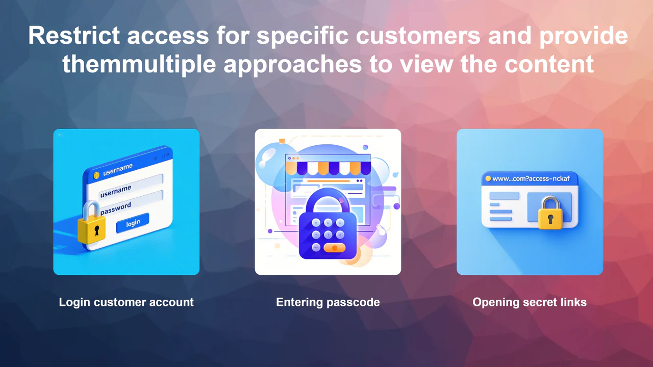 Ymq B2B Lock, Login & Password