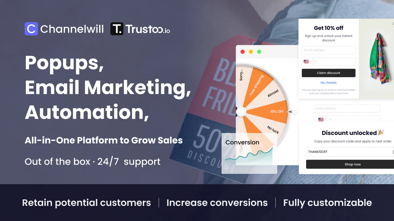 Trustoo Popup Email Marketing