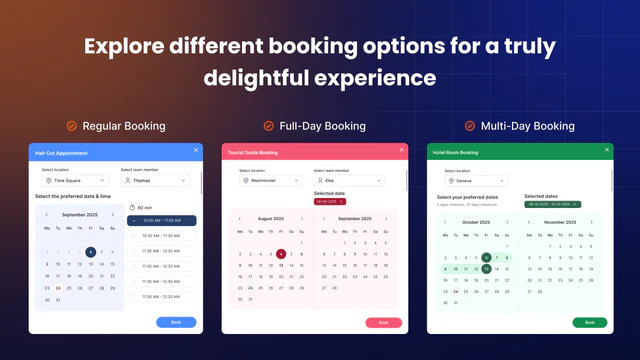 BookX— Appointment Booking App