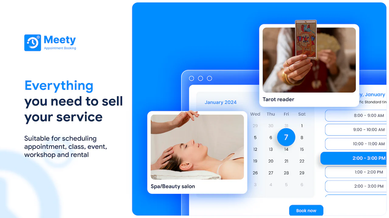 Meety: Appointment Booking App