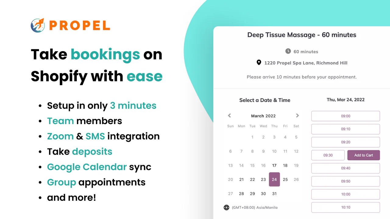 Appointment Booking App Propel