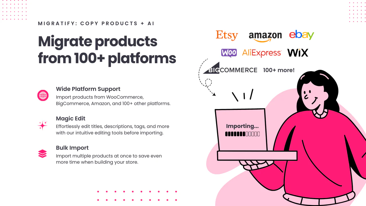 Migratify: Copy Products + AI