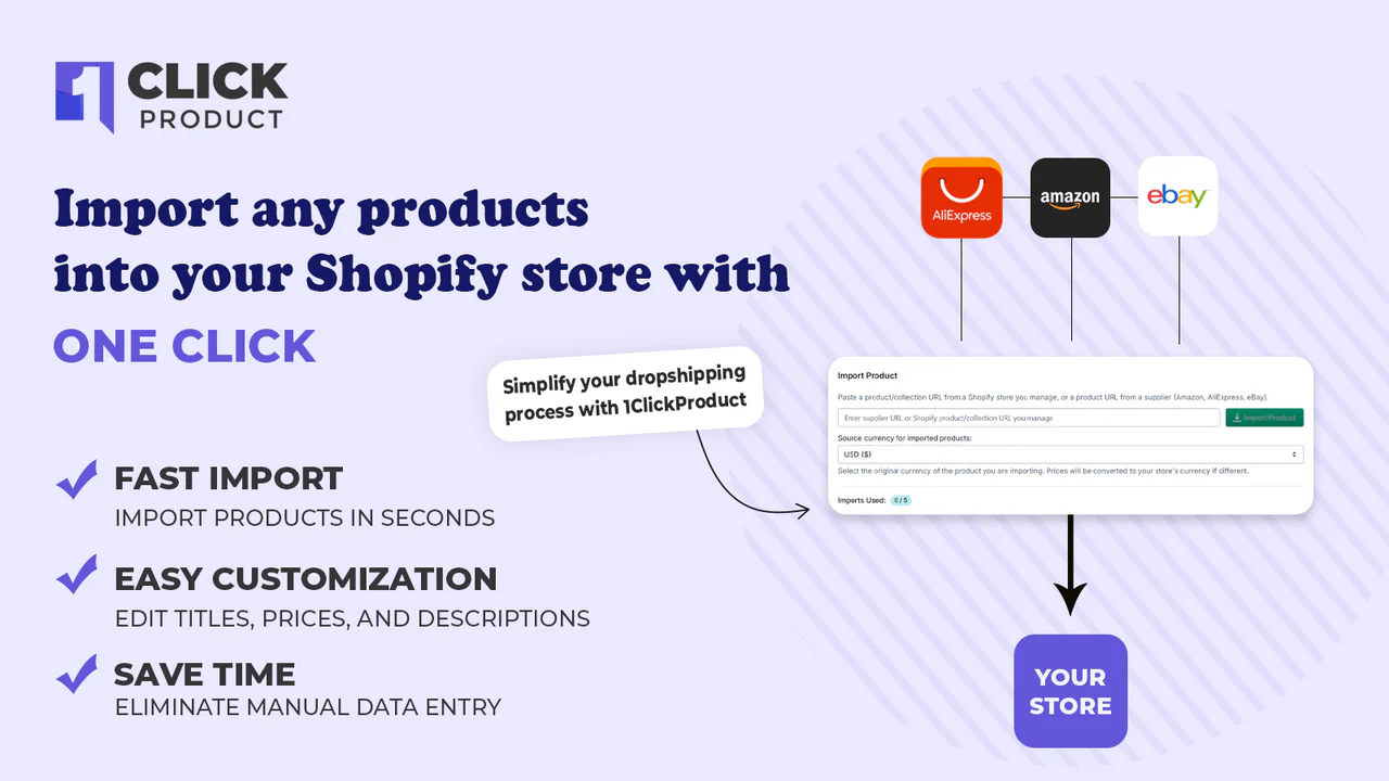 1Click: AI Product Importer