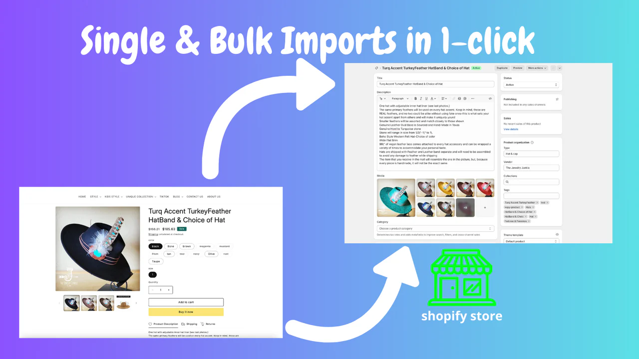 Kopy‑io Import & Copy Products