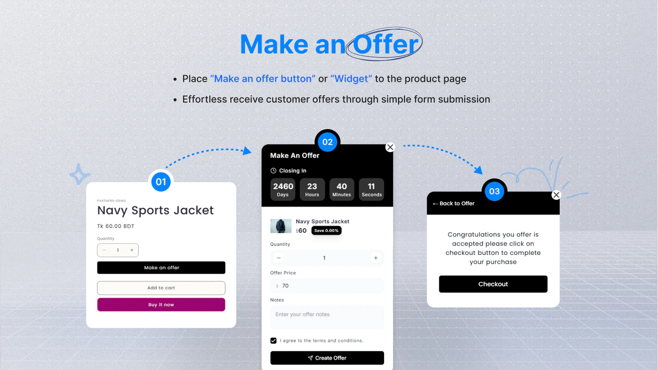 PriceMate – Make An Offer