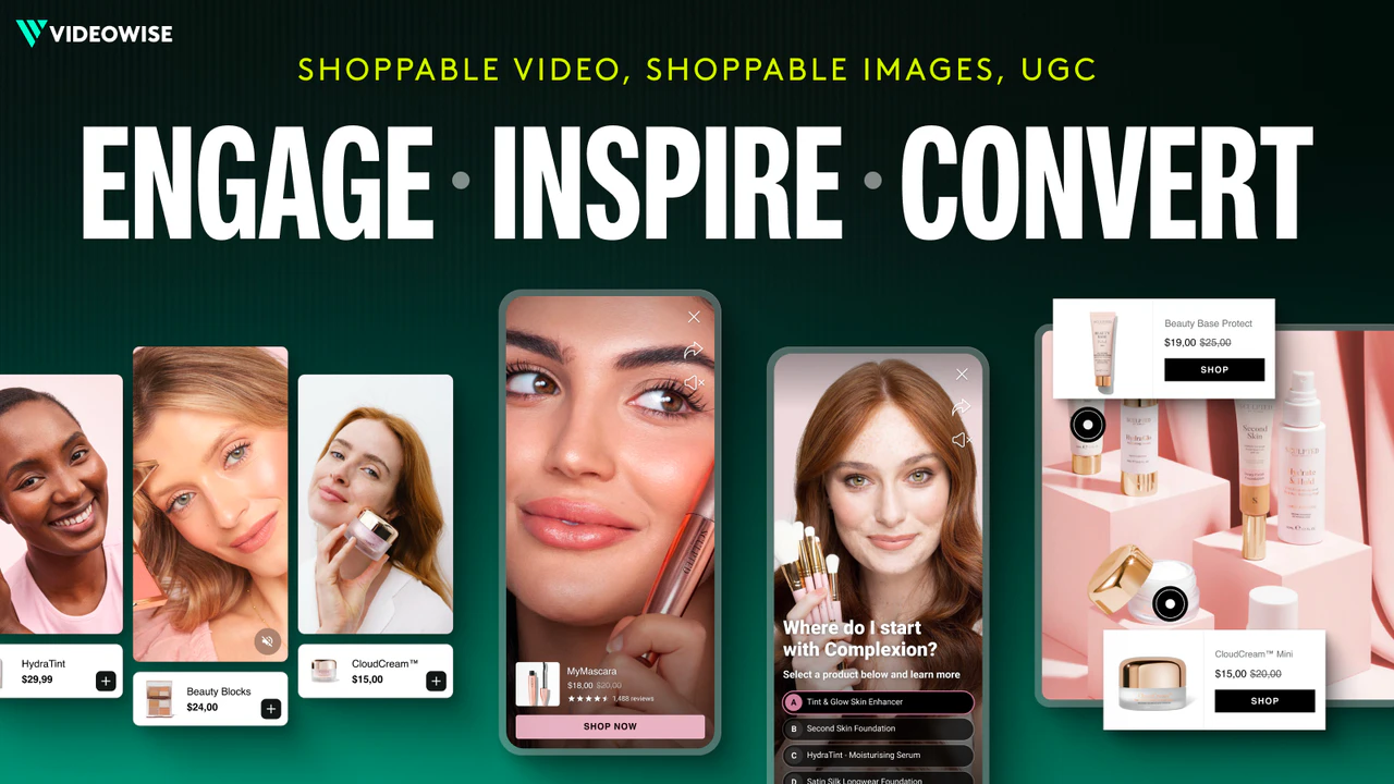 Videowise Shoppable Videos UGC