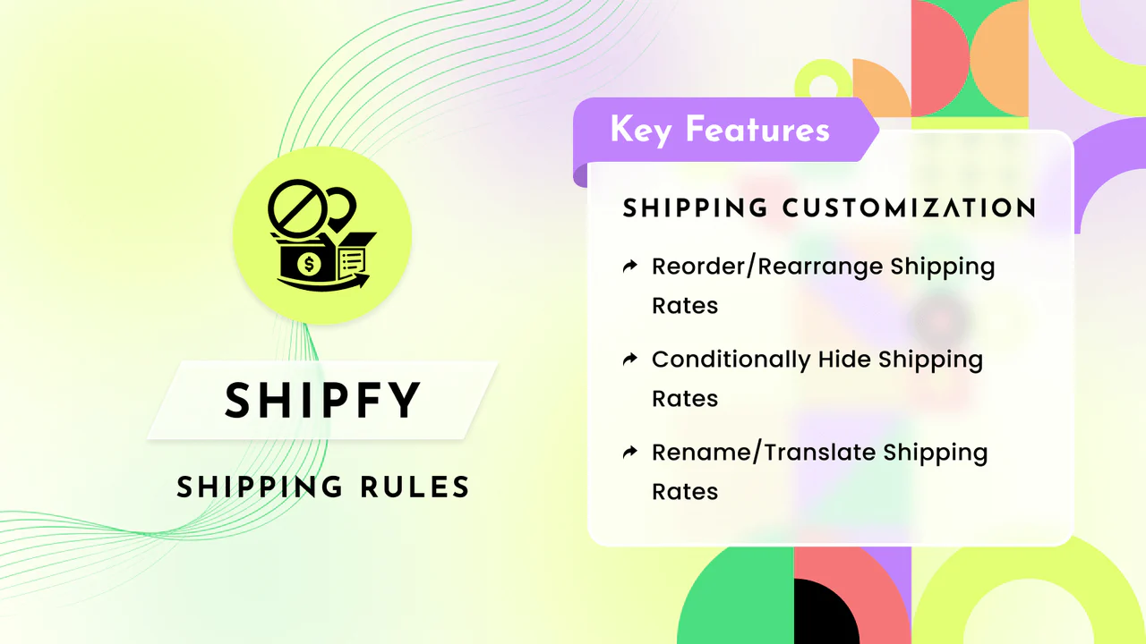 Shipping Rates & Rule - Shipfy