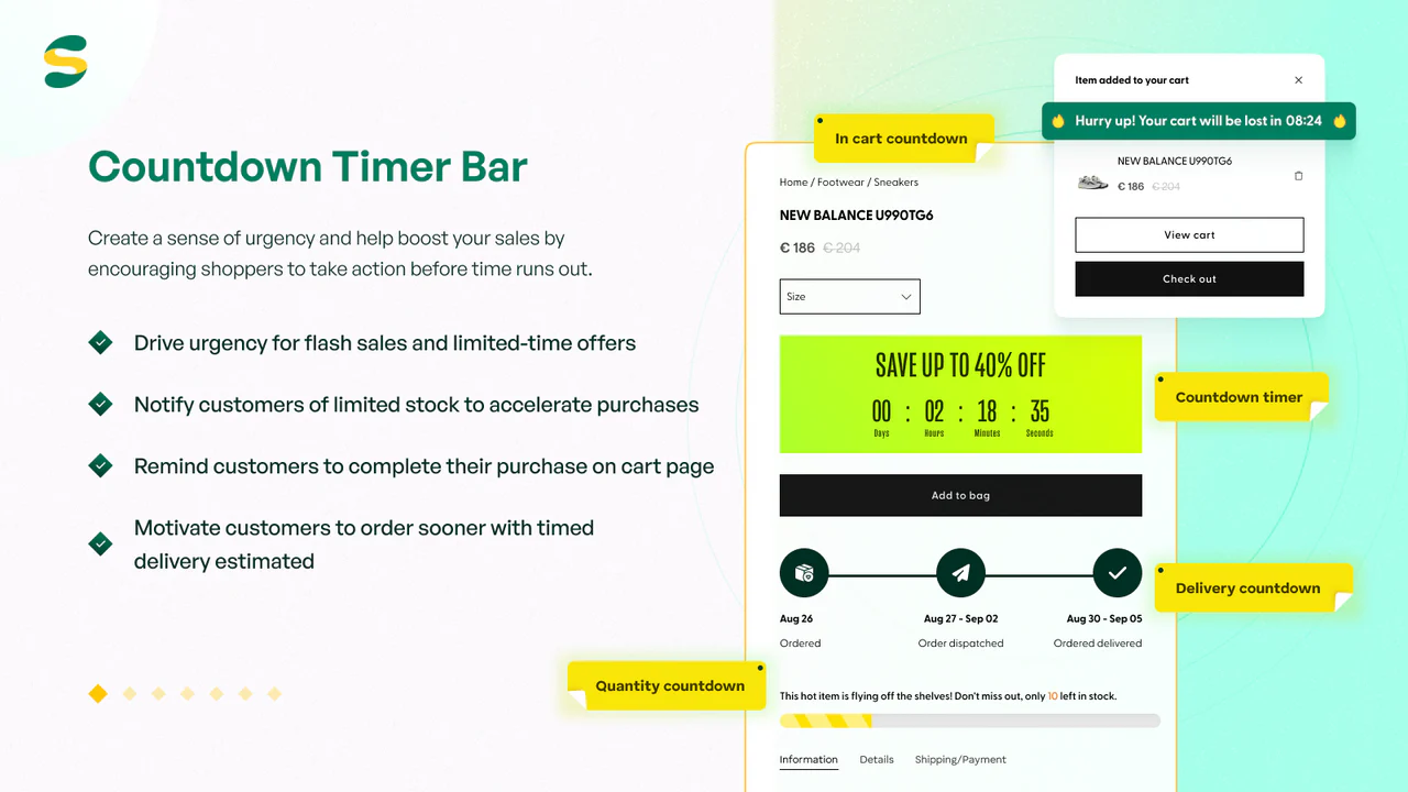 Countdown Timer Bar Samita