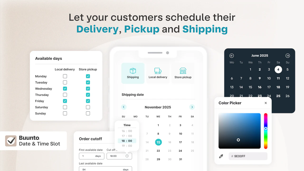 Buunto – Date & Time Slot