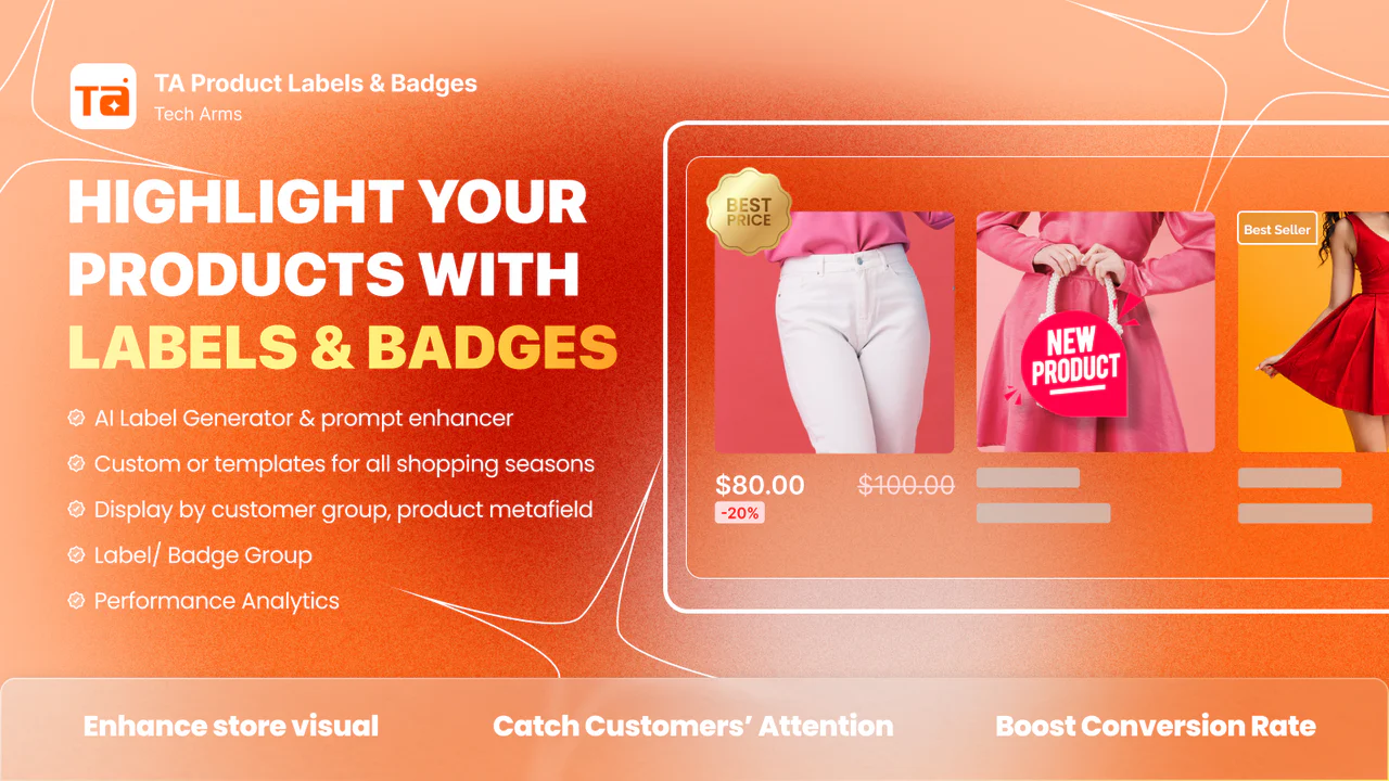 TA Product Labels & Badges