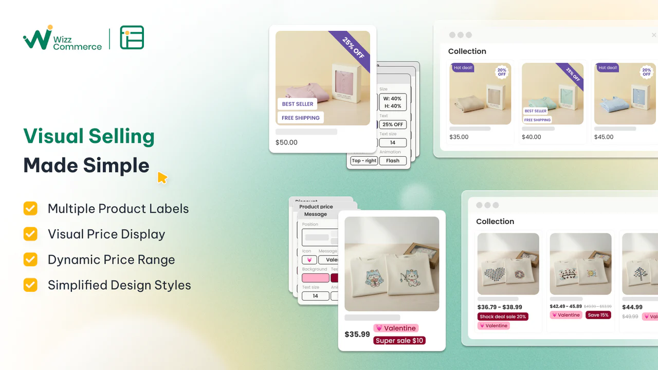 Snap Product Labels & Badges