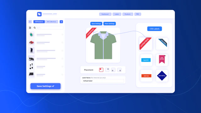 Elegantsy Product labels