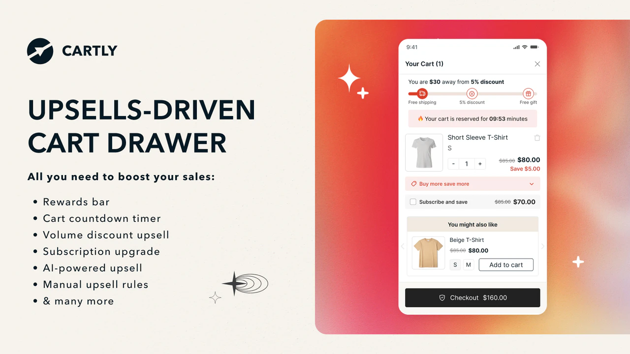 Cartly Slide Cart Drawer