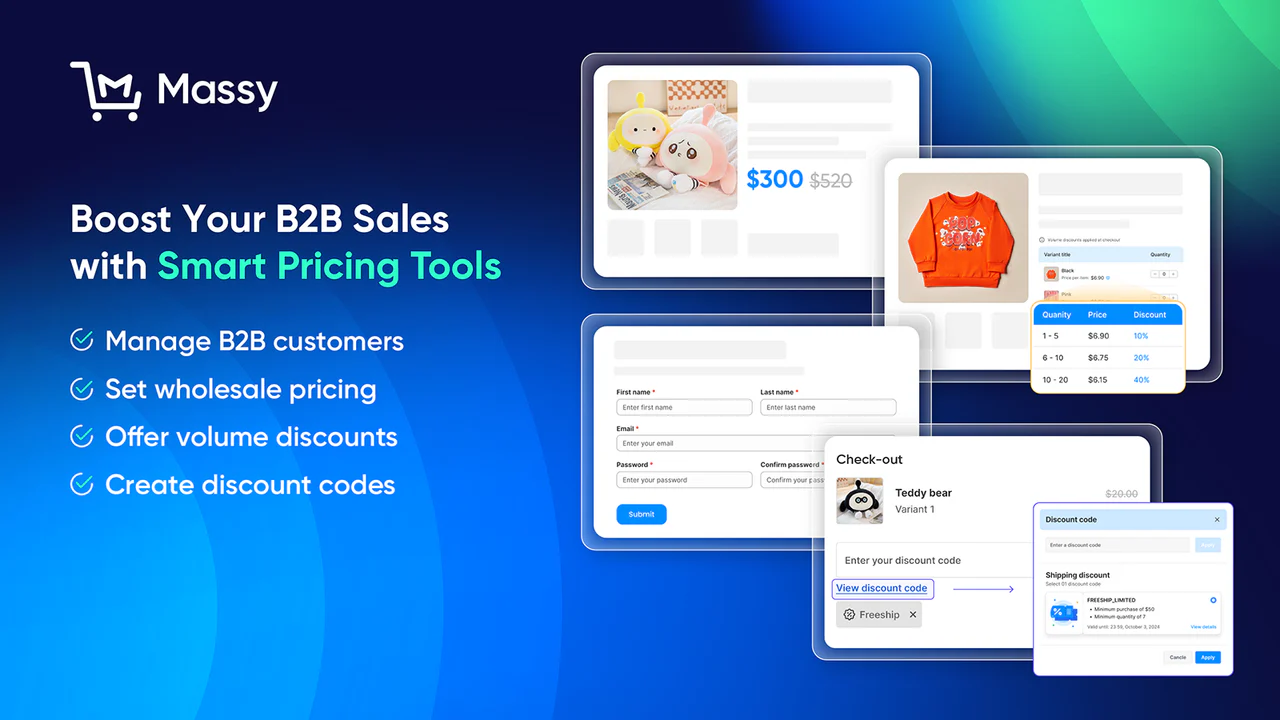 Massy Wholesale B2B Pricingのイメージ