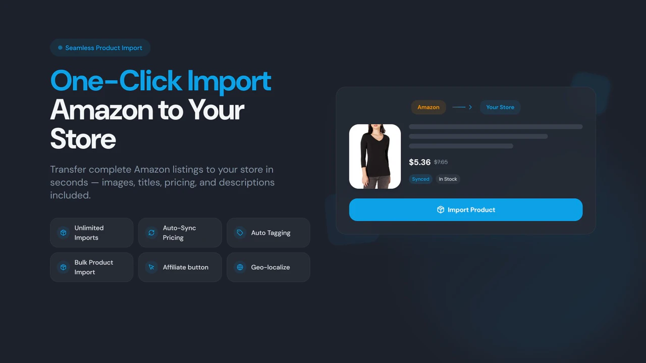 Amazon Importer Spreadr Appのイメージ