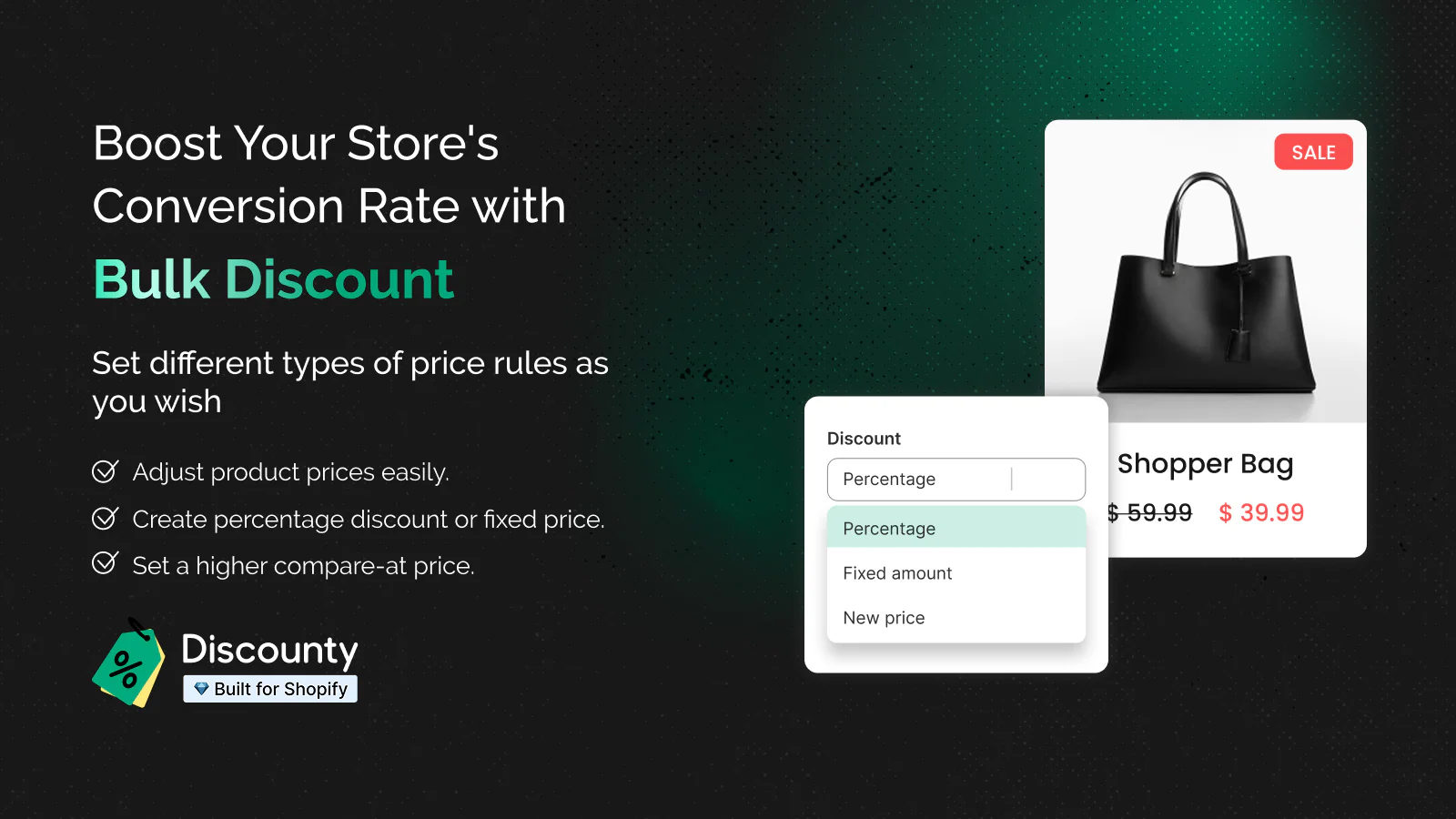 Discounty: Bulk Discount Sales アプリのスクリーンショット