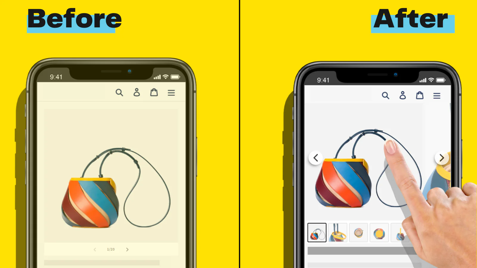 GG Product Page Image Sliderのアプリ画面