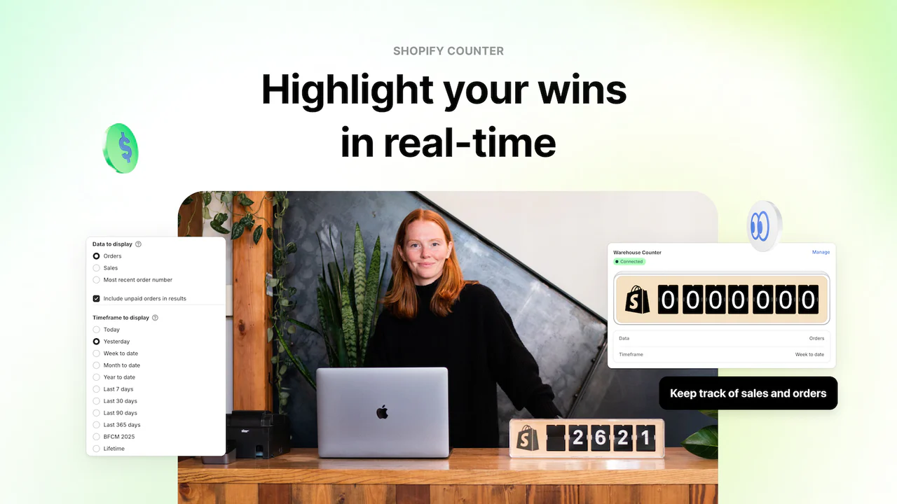 Shopify Counter