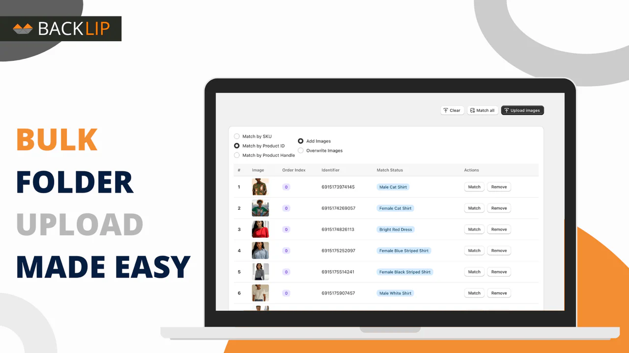 BL Bulk Product Image Uploader