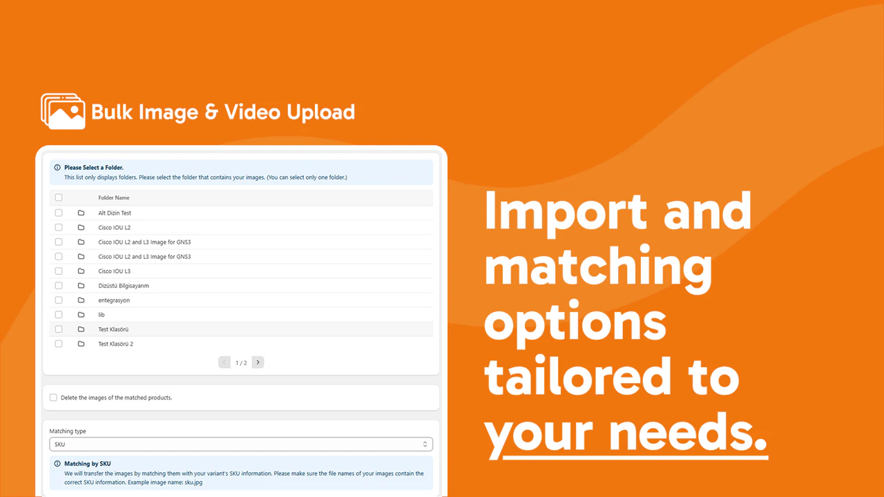 Bulk Video & Image Upload