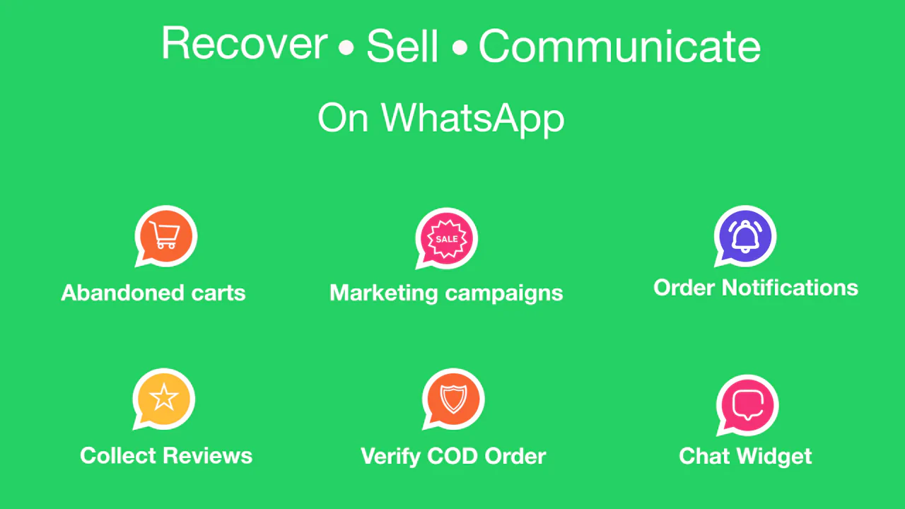 CK: WhatsApp abandoned cart