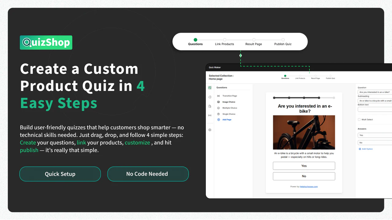 QuizShop: Recommender Quiz
