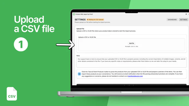 Product CSV Import By ProXI