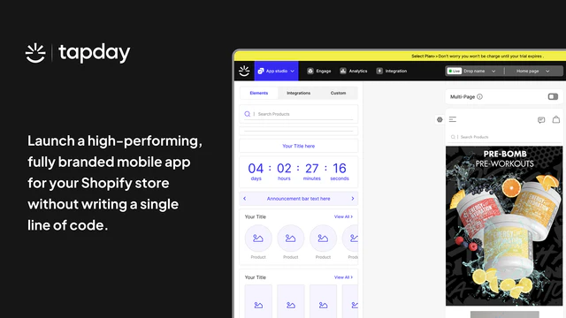 Tapday ‑ Mobile App Builder