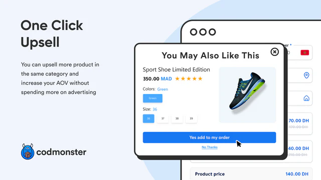CODフォームとアップセル